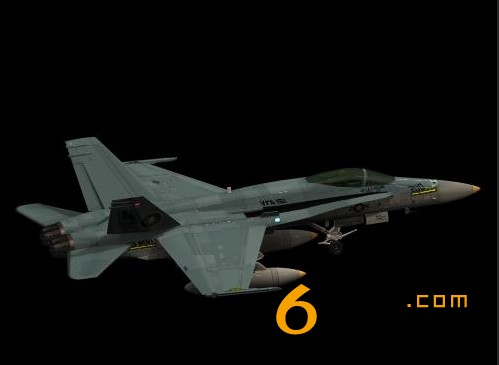 中山f-18飞机
